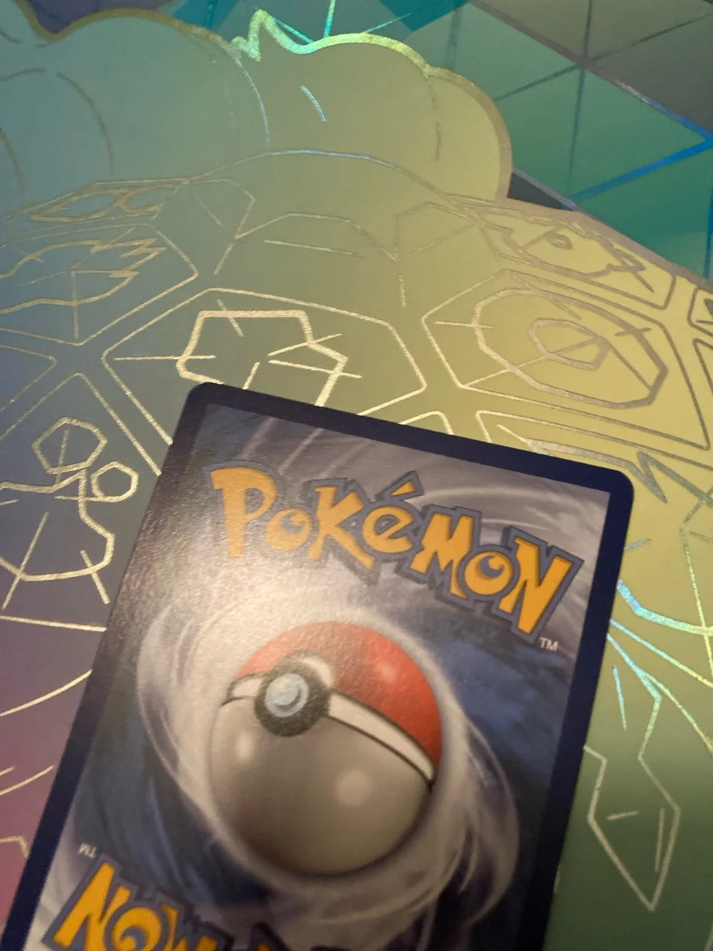 No scratches or dents! Pokemon Toxel Trading Card - Yellow and Purple Artwork